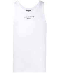 Débardeur imprimé blanc Ann Demeulemeester