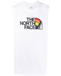 Débardeur imprimé blanc The North Face