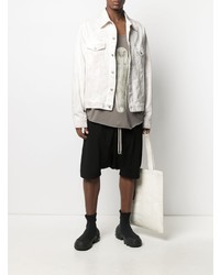 Débardeur imprimé gris Rick Owens DRKSHDW