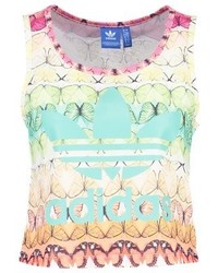 Débardeur imprimé multicolore adidas
