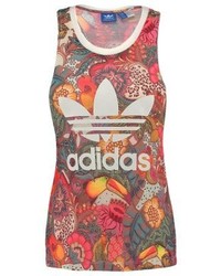 Débardeur imprimé multicolore adidas