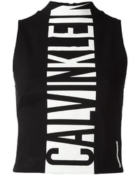 Débardeur imprimé noir Calvin Klein Jeans