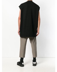 Débardeur imprimé noir Rick Owens DRKSHDW