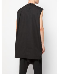 Débardeur imprimé noir Rick Owens DRKSHDW