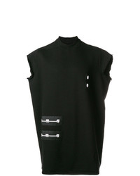 Débardeur imprimé noir Rick Owens DRKSHDW