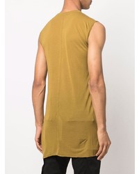 Débardeur jaune Rick Owens