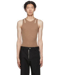 Débardeur marron clair Dion Lee