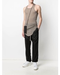 Débardeur marron clair Rick Owens