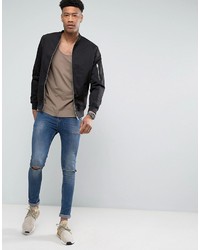 Débardeur marron clair Asos