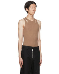 Débardeur marron clair Dion Lee