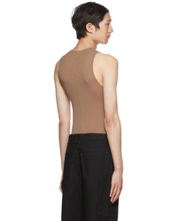 Débardeur marron clair Dion Lee