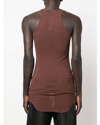 Débardeur marron foncé Rick Owens