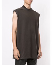 Débardeur marron foncé Rick Owens