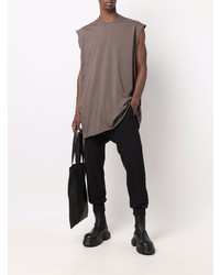 Débardeur marron foncé Rick Owens