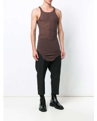 Débardeur marron Rick Owens