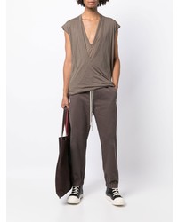 Débardeur marron Rick Owens