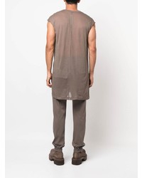 Débardeur marron Rick Owens