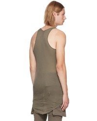 Débardeur marron Rick Owens