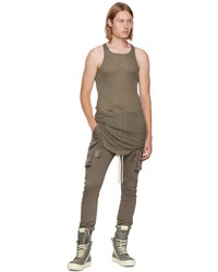 Débardeur marron Rick Owens