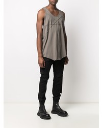 Débardeur marron Rick Owens DRKSHDW