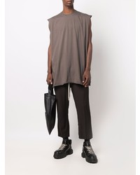 Débardeur marron Rick Owens