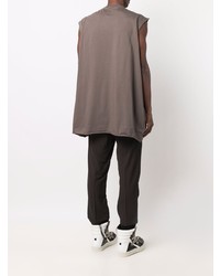 Débardeur marron Rick Owens