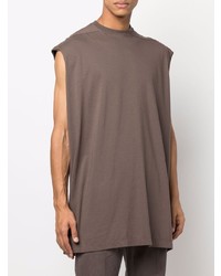 Débardeur marron Rick Owens