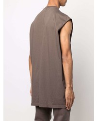 Débardeur marron Rick Owens