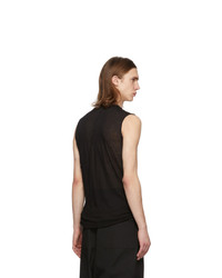 Débardeur noir Rick Owens