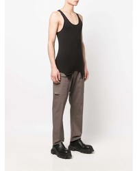 Débardeur noir Rick Owens DRKSHDW