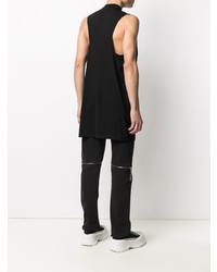 Débardeur noir Rick Owens DRKSHDW