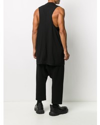 Débardeur noir Rick Owens DRKSHDW