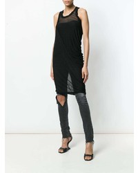 Débardeur noir Rick Owens Lilies