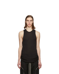 Débardeur noir Rick Owens