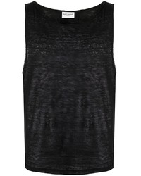 Débardeur noir Saint Laurent