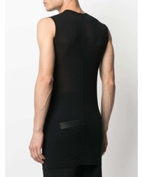 Débardeur noir Rick Owens