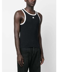 Débardeur noir Courrèges