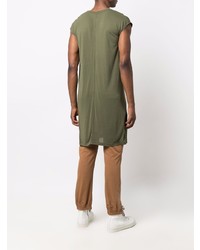 Débardeur olive Rick Owens