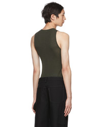 Débardeur olive Dion Lee