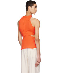 Débardeur orange Dion Lee