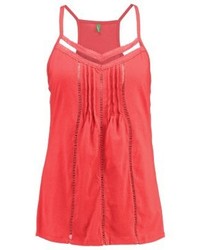 Débardeur rouge Benetton