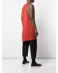 Débardeur rouge Rick Owens