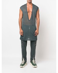 Débardeur vert foncé Rick Owens