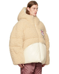 Doudoune beige Moncler Genius