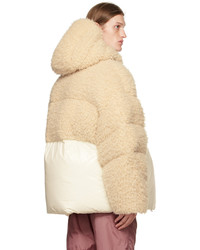 Doudoune beige Moncler Genius