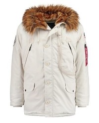 Doudoune beige Alpha Industries