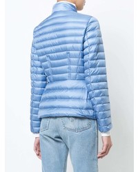 Doudoune bleu clair Moncler