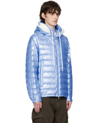 Doudoune bleu clair Moncler