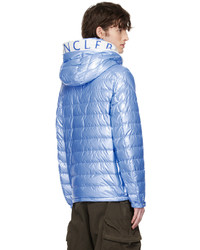 Doudoune bleu clair Moncler