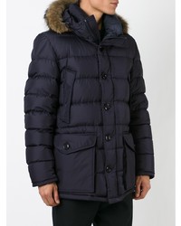 Doudoune bleu marine Moncler